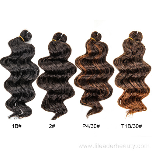 Ocean Wave Bundles Deep Wave Synthetic Braiding Hair